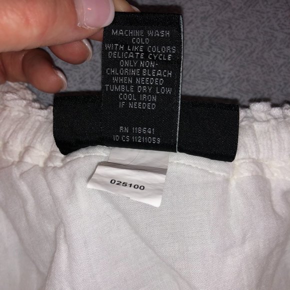 Lane Bryant White One Shoulder Crochet Dress - Picture 7 of 7